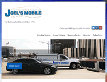 Tablet Screenshot of joelsmobile.com